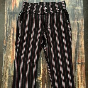 striped pants